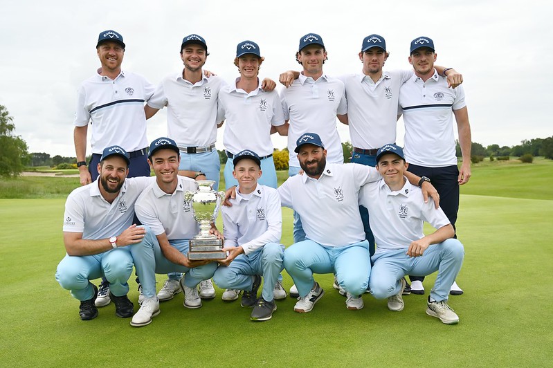 Cannes Mougins, champion de France par équipes Messieurs de 1e division.