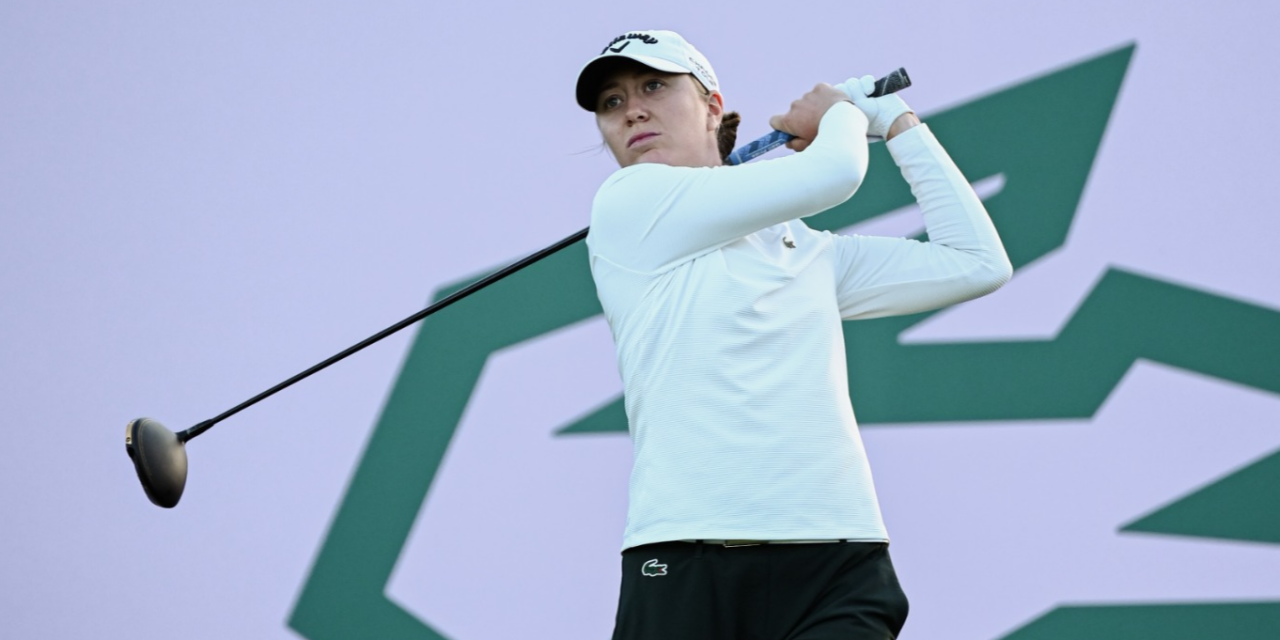 Emma Grechi en tête au Lacoste Ladies Open